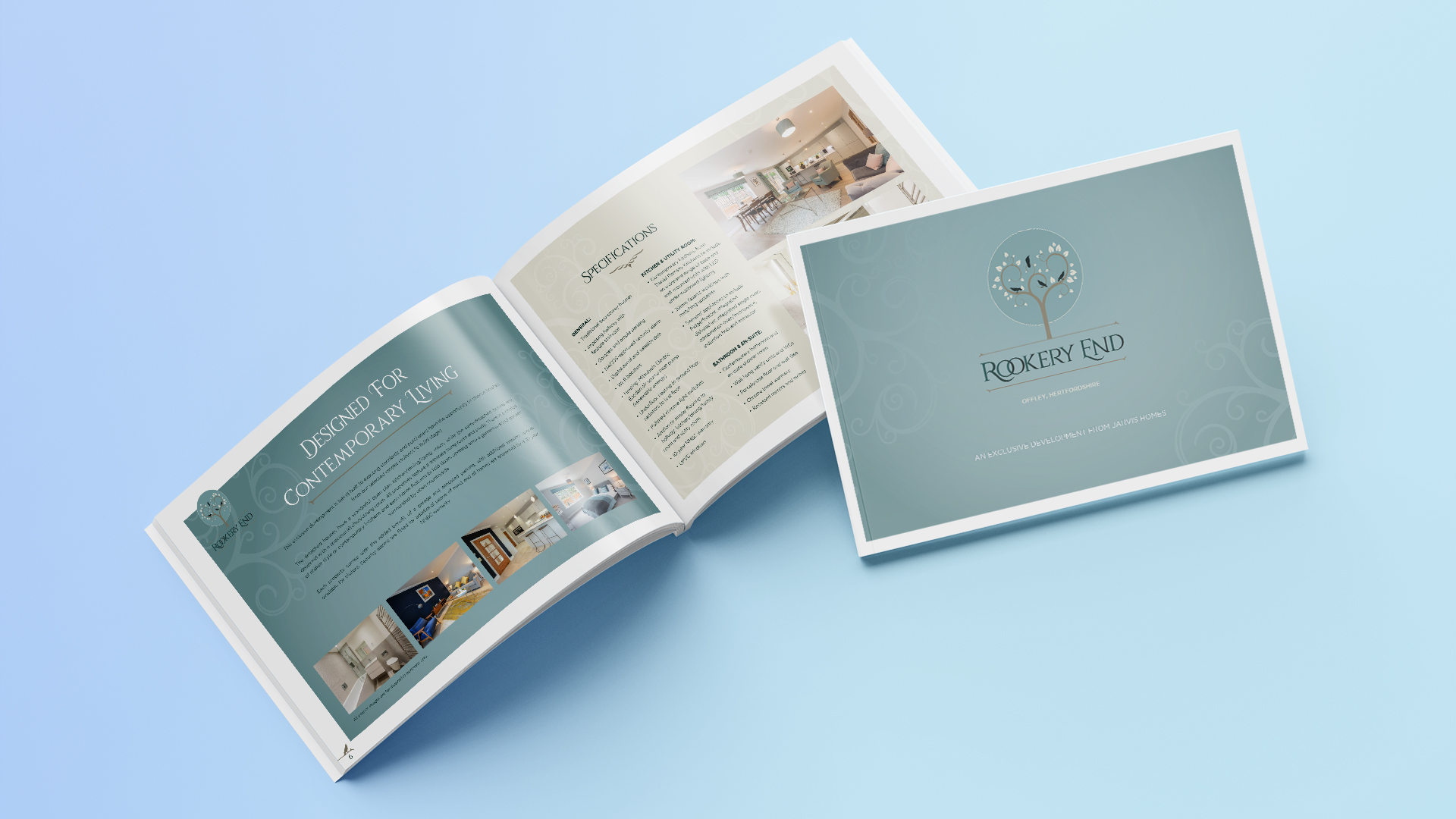rookery end property marketing brochure oyster studios