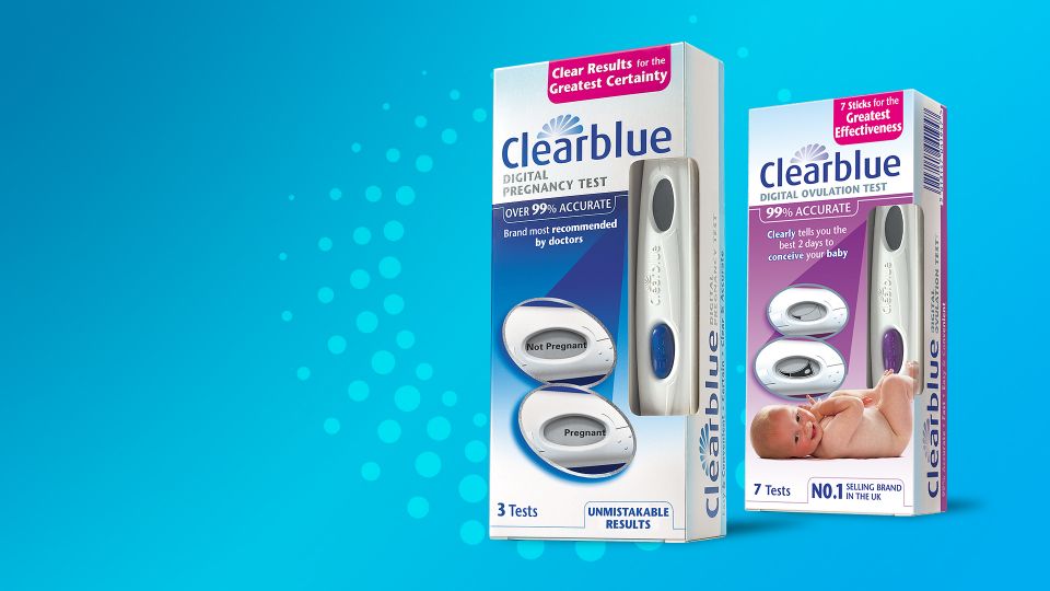 ClearBlue Digital Test kit Marketing Agency Packaging